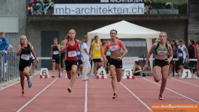 Läufer an Swiss Athletics Sprint